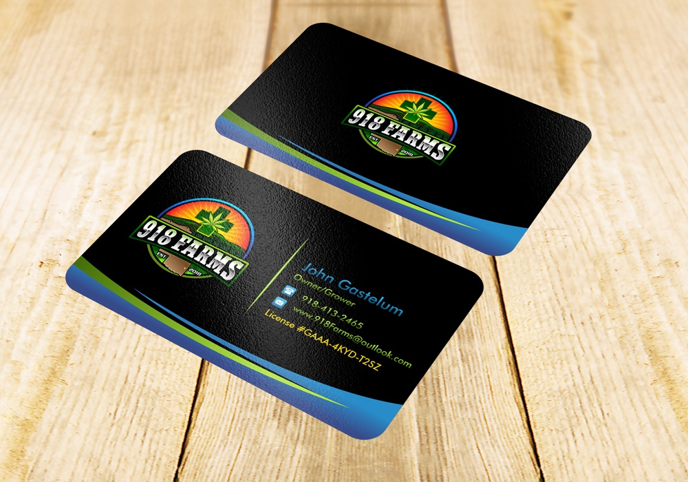 918 Farms  logo design by ManishKoli