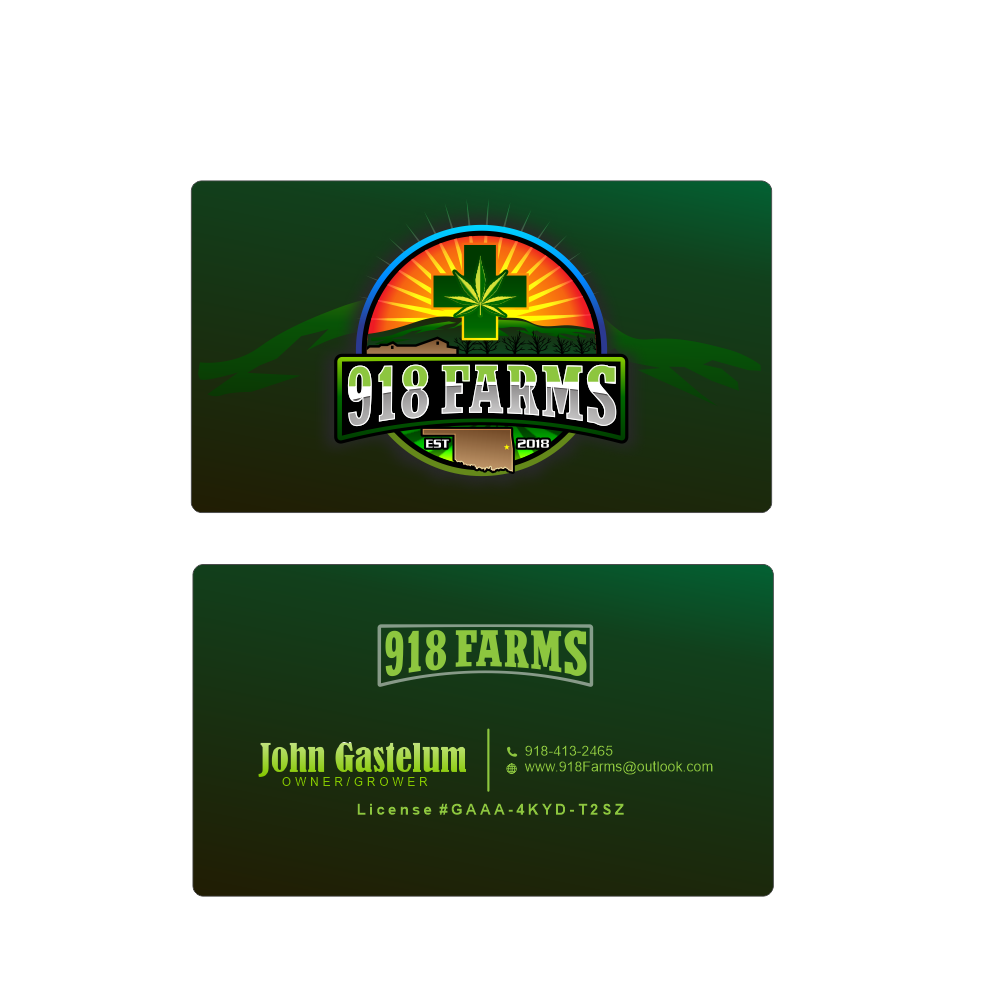 918 Farms  logo design by TMOX