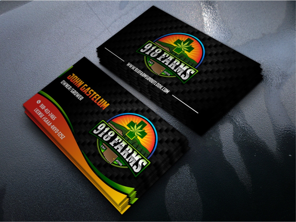 918 Farms  logo design by zizze23