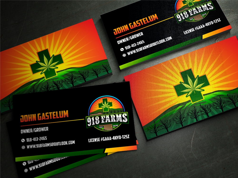 918 Farms  logo design by zizze23