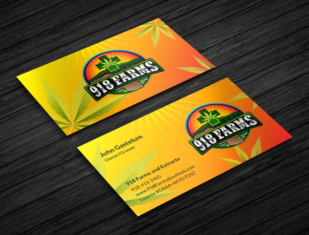 918 Farms  logo design by fritsB