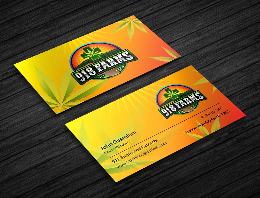 918 Farms  logo design by fritsB