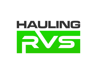 Hauling RVs logo design by Purwoko21