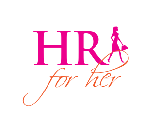 HR for Her logo design by Rossee