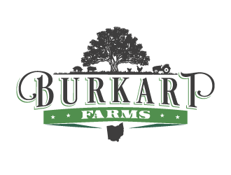 Burkart Farms  logo design by Ultimatum