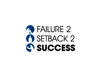 Failure 2 Setback 2 Success logo design by torresace