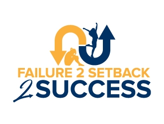 Failure 2 Setback 2 Success logo design by jaize