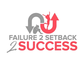 Failure 2 Setback 2 Success logo design by jaize