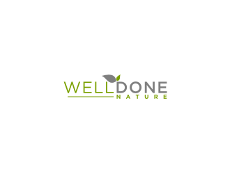 Welldone Nature logo design by bricton