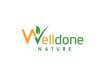 Welldone Nature logo design by Rachel