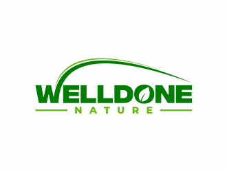Welldone Nature logo design by mutafailan