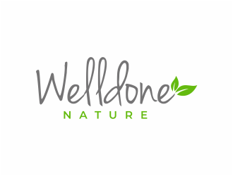 Welldone Nature logo design by mutafailan
