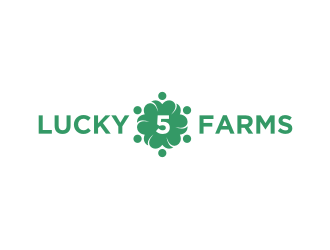 Lucky 5 Farms logo design by hopee