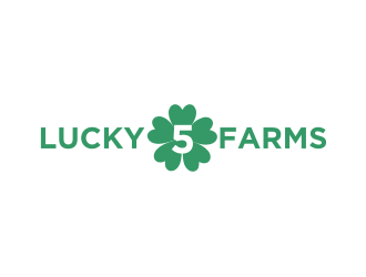Lucky 5 Farms logo design by hopee