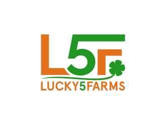 Lucky 5 Farms logo design by Dakon
