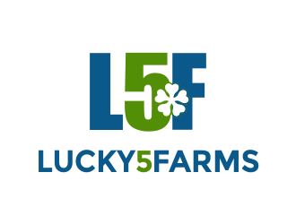 Lucky 5 Farms logo design by Girly