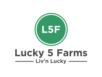 Lucky 5 Farms logo design by hopee