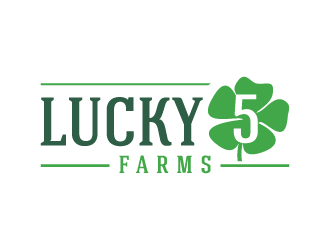 Lucky 5 Farms logo design by akilis13