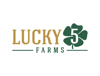 Lucky 5 Farms logo design by akilis13