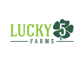 Lucky 5 Farms logo design by akilis13