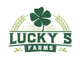 Lucky 5 Farms logo design by akilis13