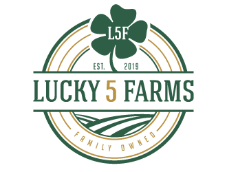 Lucky 5 Farms logo design by akilis13