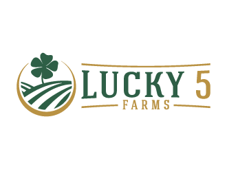 Lucky 5 Farms logo design by akilis13
