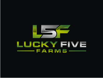 Lucky 5 Farms logo design by bricton