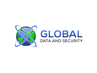 Global Security and Data logo design by keylogo