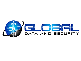 Global Security and Data logo design by 3Dlogos
