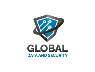 Global Security and Data logo design by spiritz