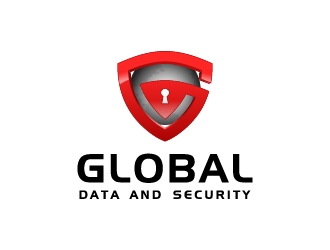 Global Security and Data logo design by Wanddesign