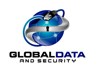 Global Security and Data logo design by maze