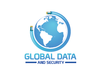 Global Security and Data logo design by czars