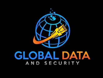 Global Security and Data logo design by DreamLogoDesign