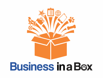 Business in a Box logo design by up2date