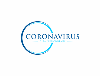 Coronavirus cleaning company  logo design by Franky.