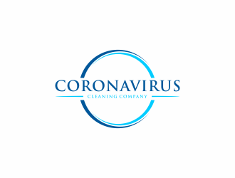Coronavirus cleaning company  logo design by Franky.