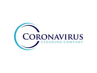Coronavirus cleaning company  logo design by pel4ngi