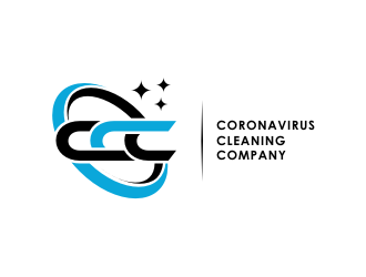 Coronavirus cleaning company  logo design by kartjo