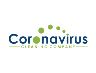 Coronavirus cleaning company  logo design by puthreeone