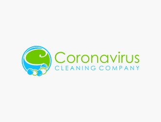 Coronavirus cleaning company  logo design by scolessi
