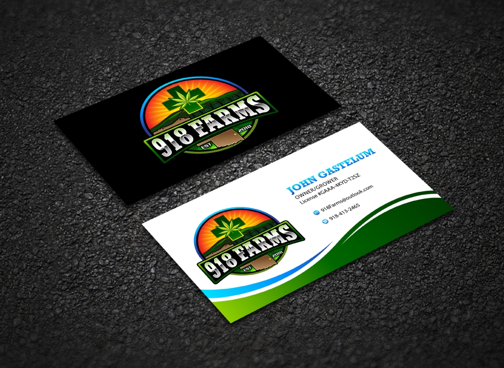 918 Farms  logo design by LogOExperT
