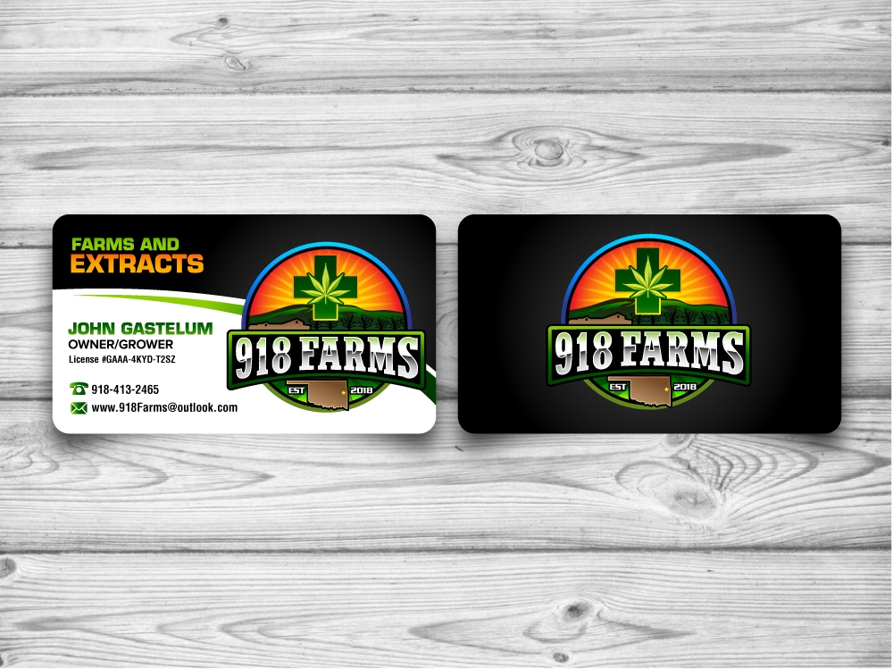 918 Farms  logo design by jaize