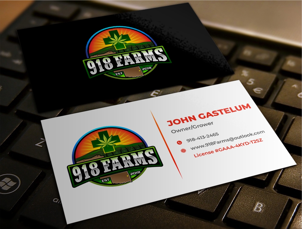 918 Farms  logo design by zizze23