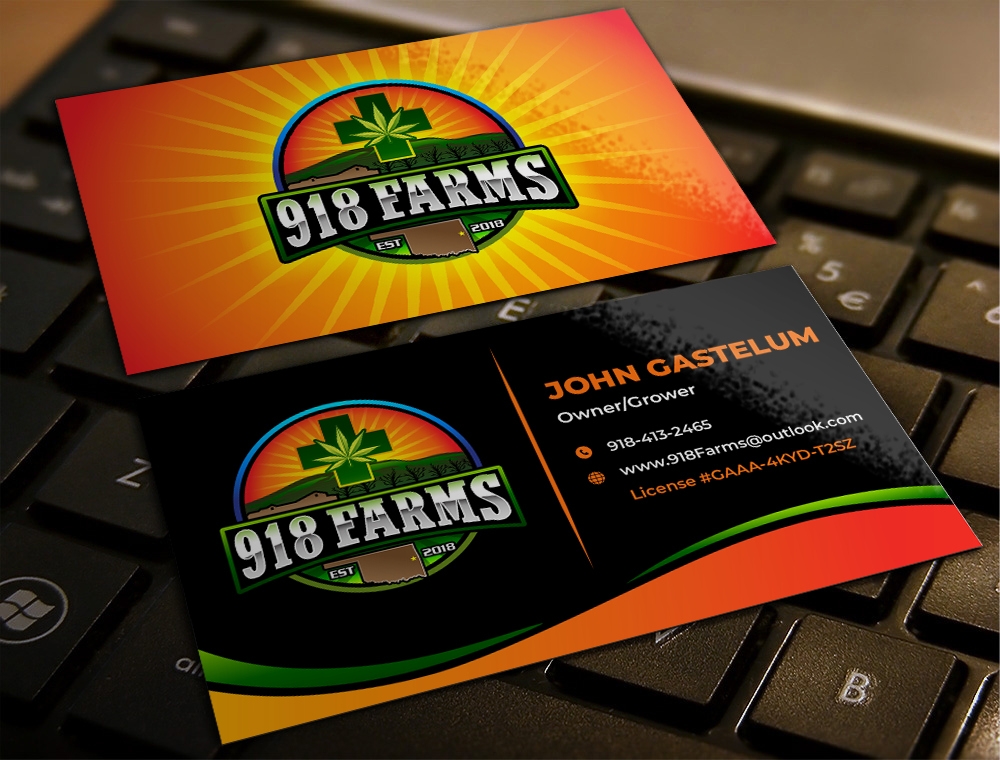 918 Farms  logo design by zizze23