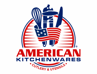 American Kitchenwares logo design by agus