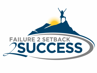 Failure 2 Setback 2 Success logo design by agus