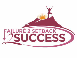 Failure 2 Setback 2 Success logo design by agus
