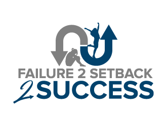 Failure 2 Setback 2 Success logo design by jaize